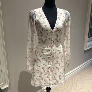 ABERCROMBIE & FITCH FLORAL PRINT DRESS